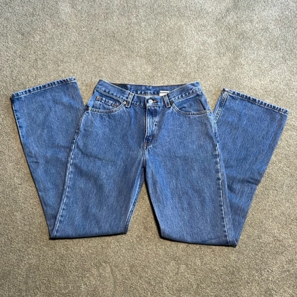 VINTAGE LEVI 517 bootcut jeans - sz 27 / 9 jr - Picture 6 of 11